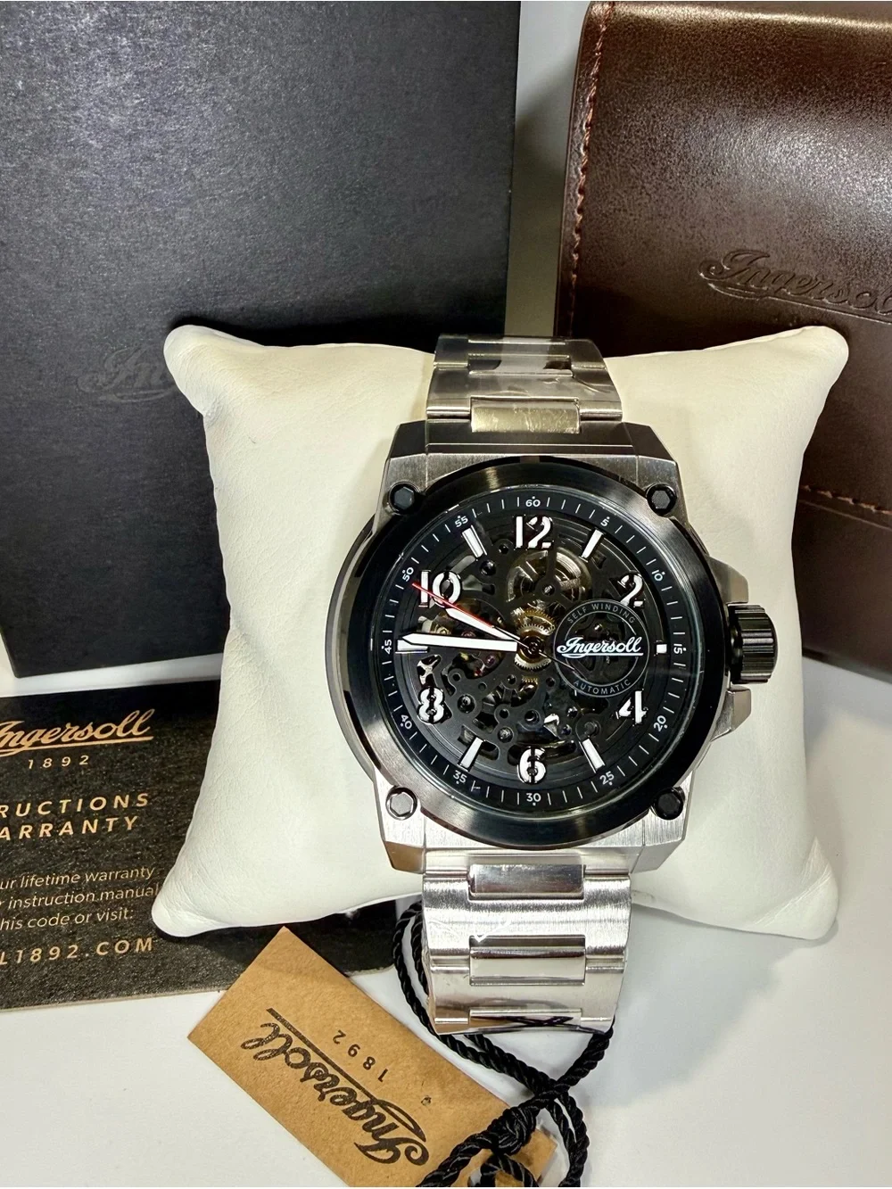 Ingersoll Anvil Skeleton Automatic Men’s Classic Watch